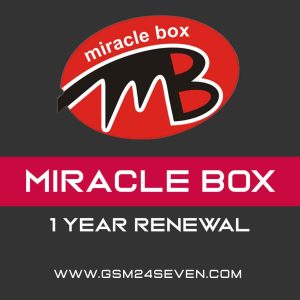 Miracle Box/Key/Thunder 1 Year Renewal