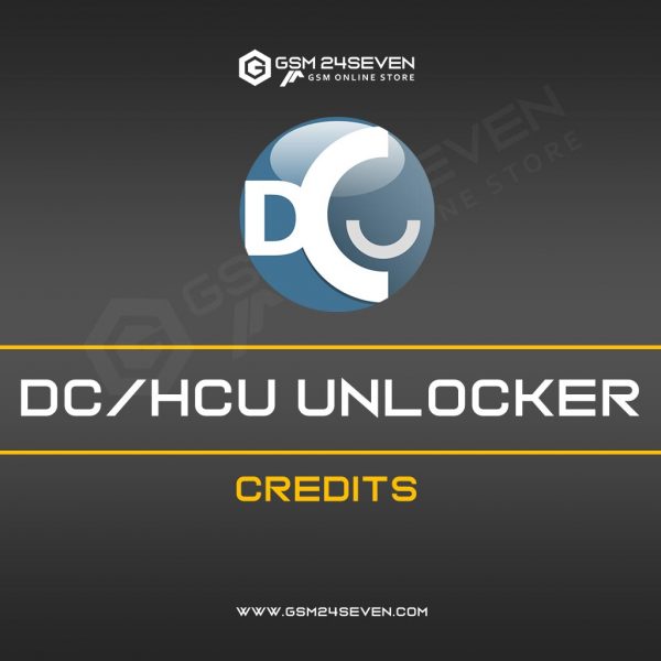 DC / HCU UNLOCKER CREDITS