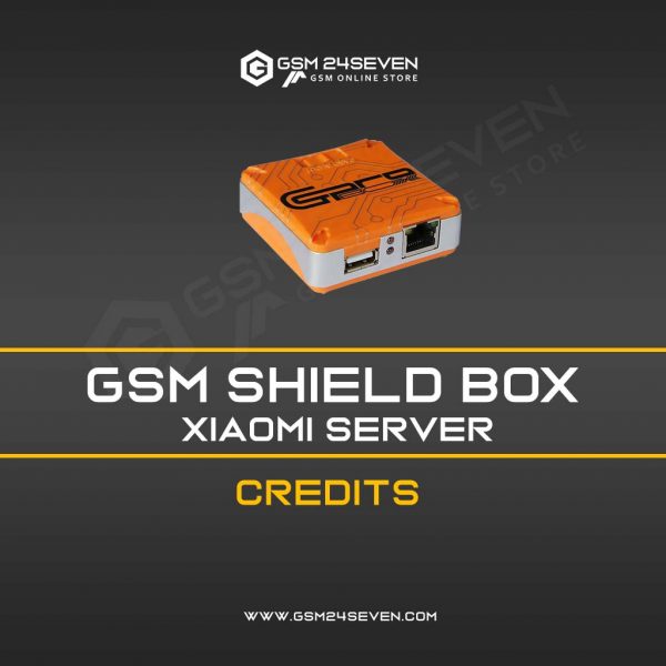 GSM SHIELD BOX XIAOMI SERVER CREDITS