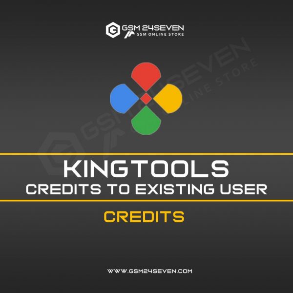 KINGTOOLS CREDITS TO EXISTING USER