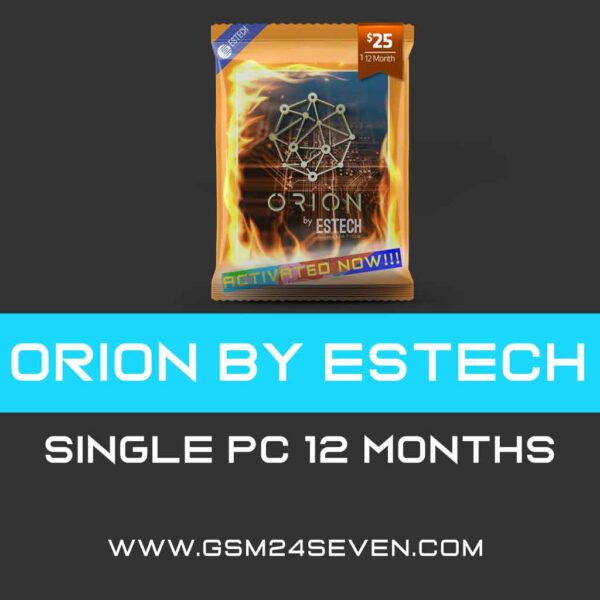 Orion by ESTECH Schematics (Single PC - 12 Month)