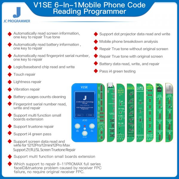 V1SE 6-In-1 Mobile Phone code reading programmer