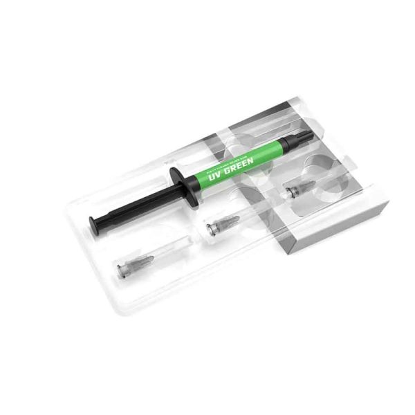 2UUL UV Green Light Curing BGA PCB Solder Mask Ink with Needles