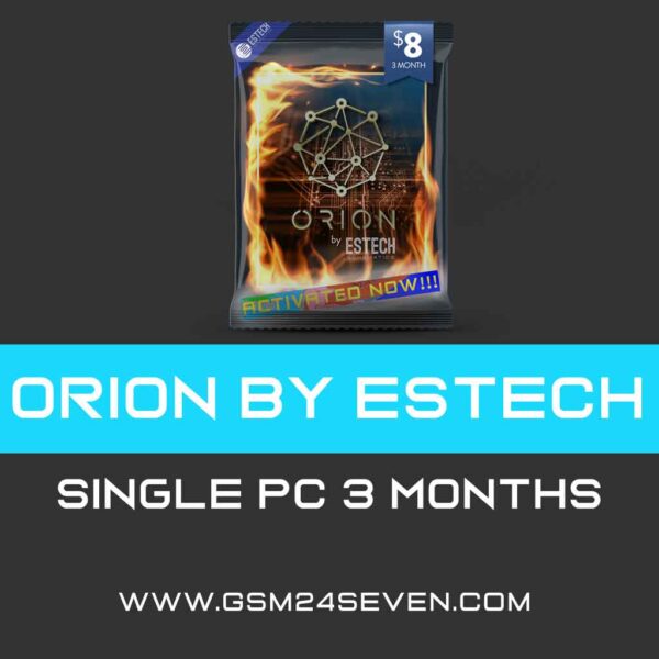 Orion by ESTECH Schematics (Single PC - 3 Month)