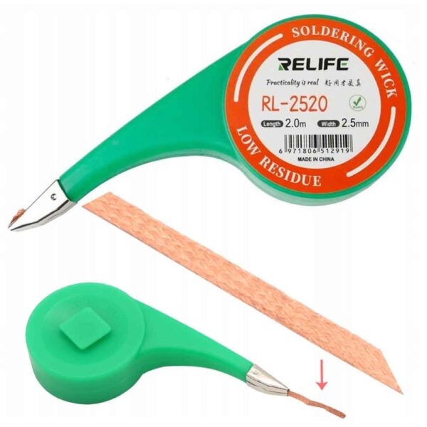 Relife RL-2520 Desoldering Wire