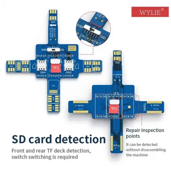 WYLIE SIM Smartphone Universal Signal Test Board for iPhone Huawei Android