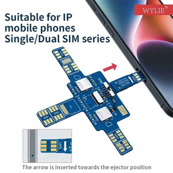 WYLIE SIM Smartphone Universal Signal Test Board for iPhone Huawei Android