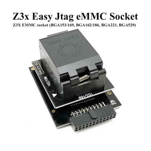 Z3X Easy Jtag Plus EMMC socket 6in1